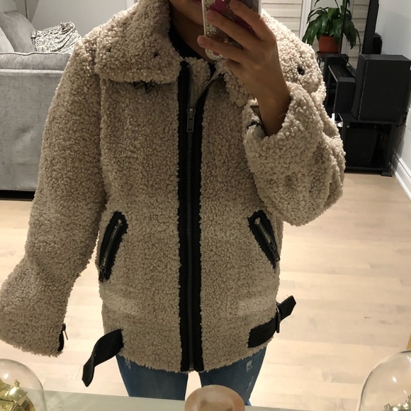Zara sherpa jacket - Picture 2 of 2